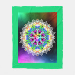 Fokus und Erstellen Fleecedecke