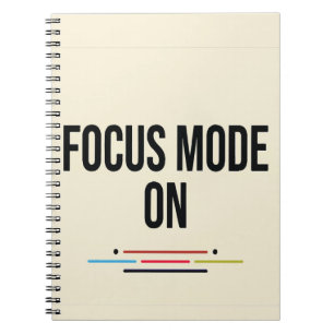 Fokusmodus AN. Notizblock