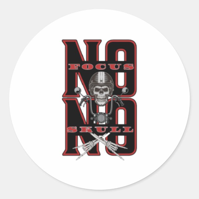 Fokusschädel, Söhne mit Arthritis ibuprofen Kapite Runder Aufkleber (Vorderseite)