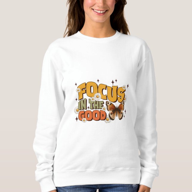 Fokussieren Sie sich auf das gute Sweatshirt (Vorderseite)
