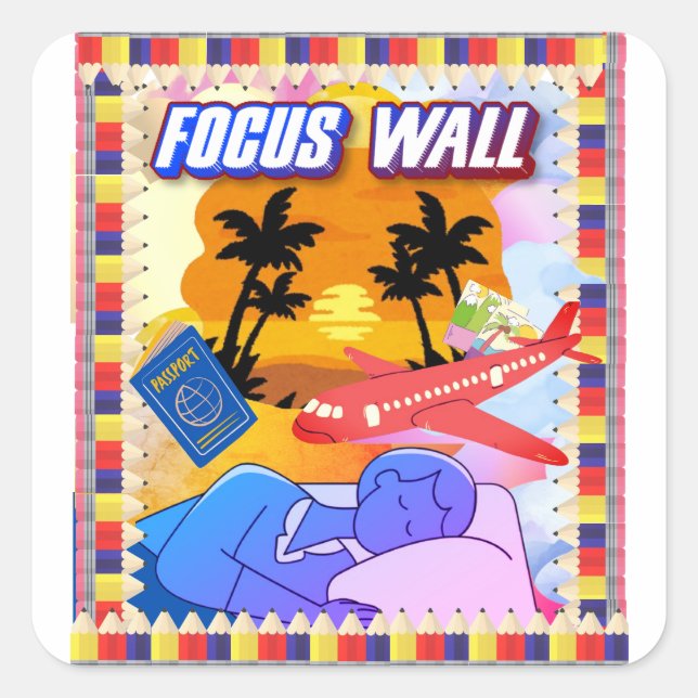 Fokussieren von Wall Stickers (Vorderseite)