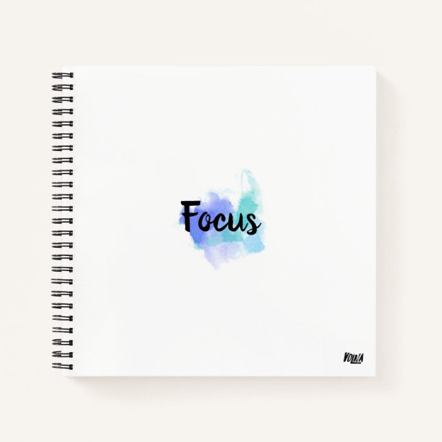 Fokussierheft Notizbuch (Vorderseite)