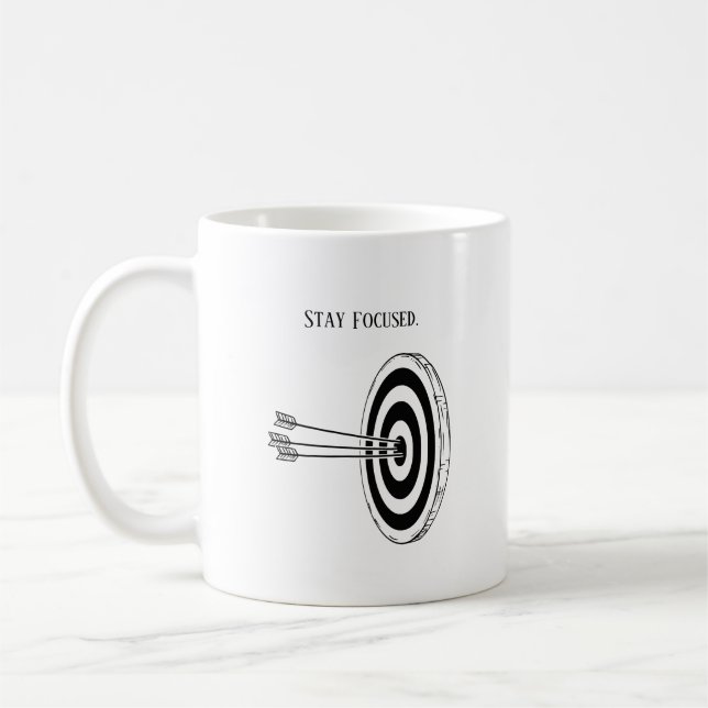 Fokussierte Tasse bleibe (Links)