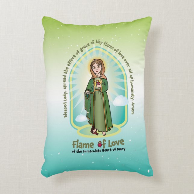 FOL Kids Pillow Prayer (Colored Background) Dekokissen (Vorderseite(Vertikal))