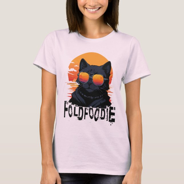 Fold Foodie Sunset Vibes T-Shirt (Vorderseite)