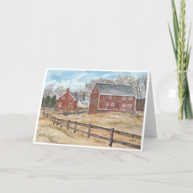 Folded Card Feiertagskarte (Vorderseite)