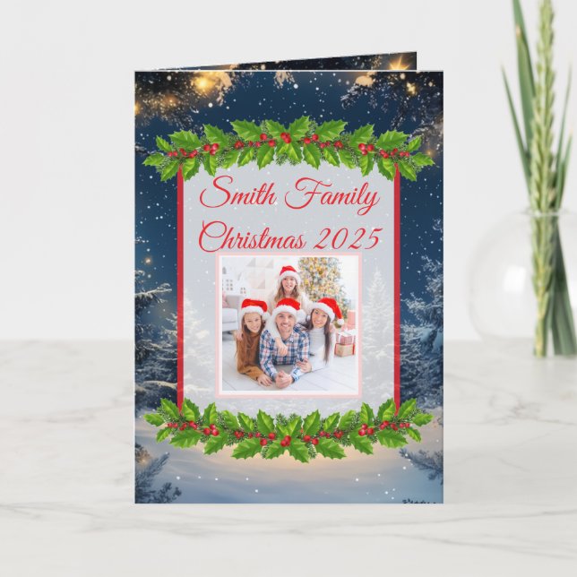 Folded Greeting Card Karte (Vorderseite)