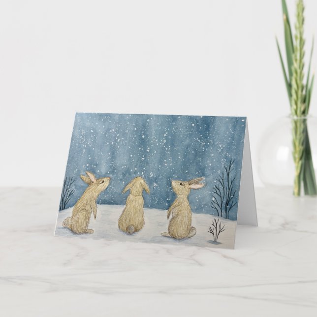 Folded Greeting Card Karte (Vorderseite)