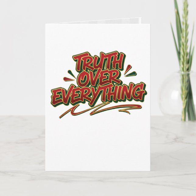 Folded Greeting Card Karte (Vorderseite)