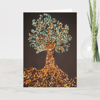 Folded Holiday Card - Nubian Series I* Feiertagskarte