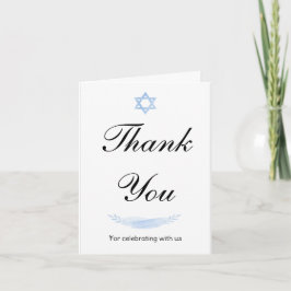 Folded Thank You Card Dankeskarte