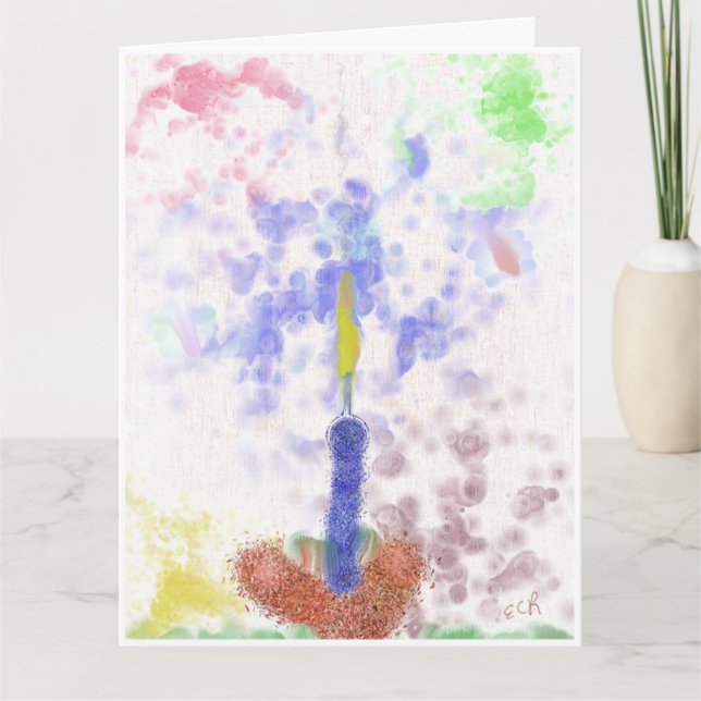 Folded Thank You Card Dankeskarte (Vorderseite)