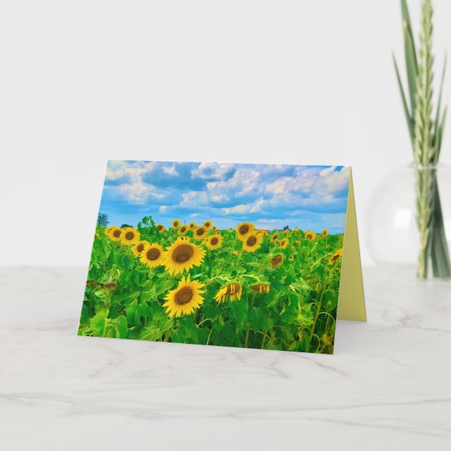 Folded Thank You Card Dankeskarte (Vorderseite)