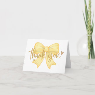 Folded Thank You Card Dankeskarte