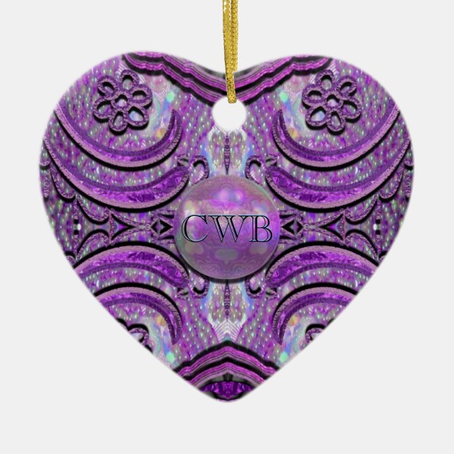 Foldiashire Passion Viktorianisch Chic Keramikornament (Vorne)