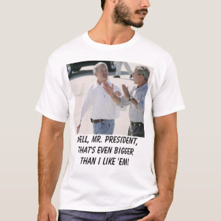 foley2 gut Herr Präsident, das… sogar größer ist T-Shirt