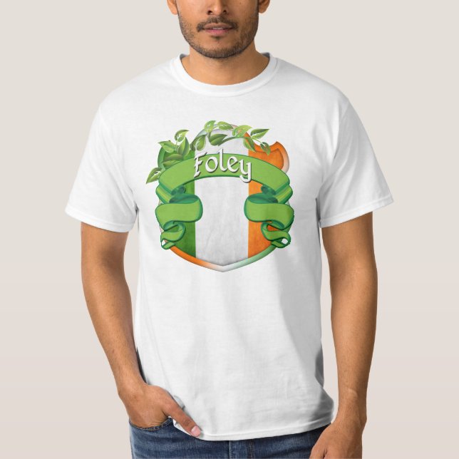 Foley Irish Shield T-Shirt (Vorderseite)