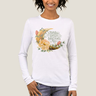 Folge Deinem Traum-Mond Tri-Blend Shirt