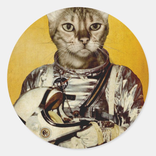 Folge deinen Träumen Runder Aufkleber (Vorderseite)