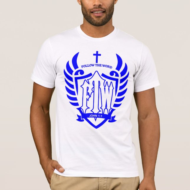 Folge dem Wort T-Shirt (Vorderseite)