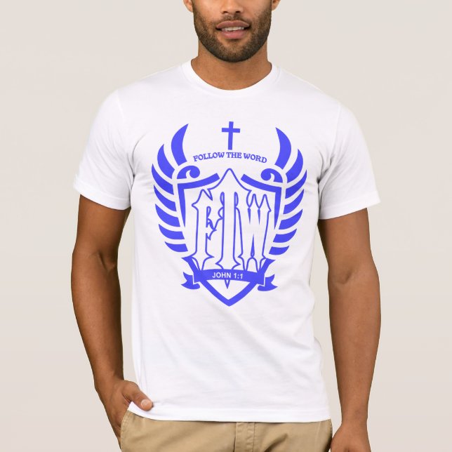 Folge dem Wort T-Shirt (Vorderseite)