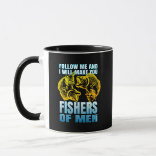 Folge mir nach, und ich will euch zu Menschenfisch Tasse
