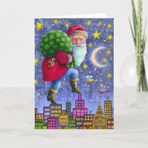 FOLGE ST. NICK-TIPTOS AUF ROOFTOPS MIT SPIELBAND FEIERTAGSKARTE
