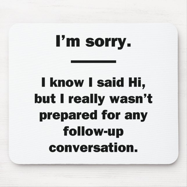 Folgemaßnahmen Mousepad (Vorne)