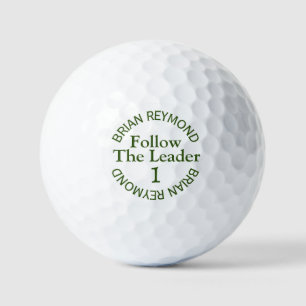 FOLGEN SIE DEM LEADER 1 Sein Name Modern Golfball