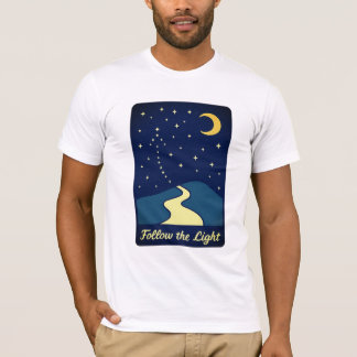 Folgen Sie dem T-Shirt Light Retro Star