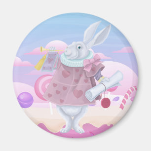 Folgen Sie dem weißen Kaninchen Magnet