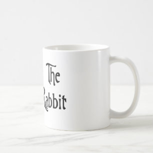 Folgen Sie dem weißen Kaninchen Tasse