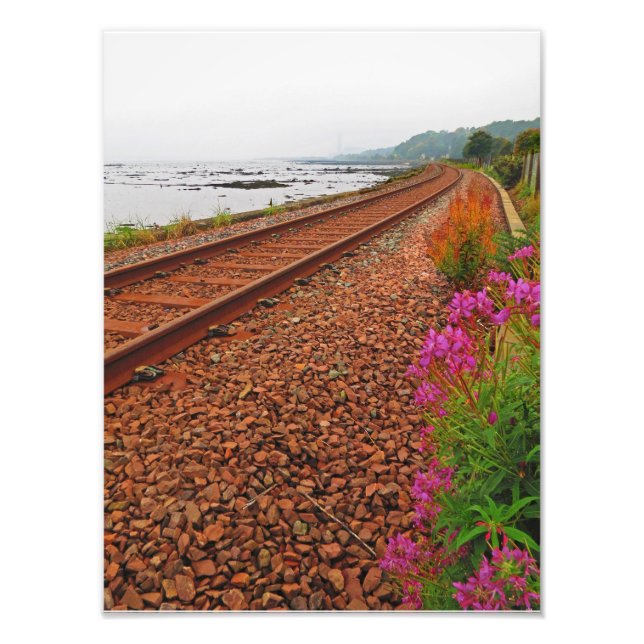 Folgen Sie den Tracks Fotodruck (Vorne)