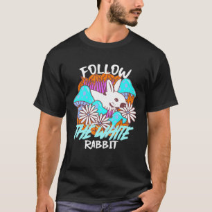 Folgen Sie der Kaninchen-Blume Lieben Bunnies Kani T-Shirt