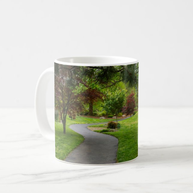 Folgen Sie der Pano-Kaffee-Tasse Kaffeetasse (Vorderseite Links)