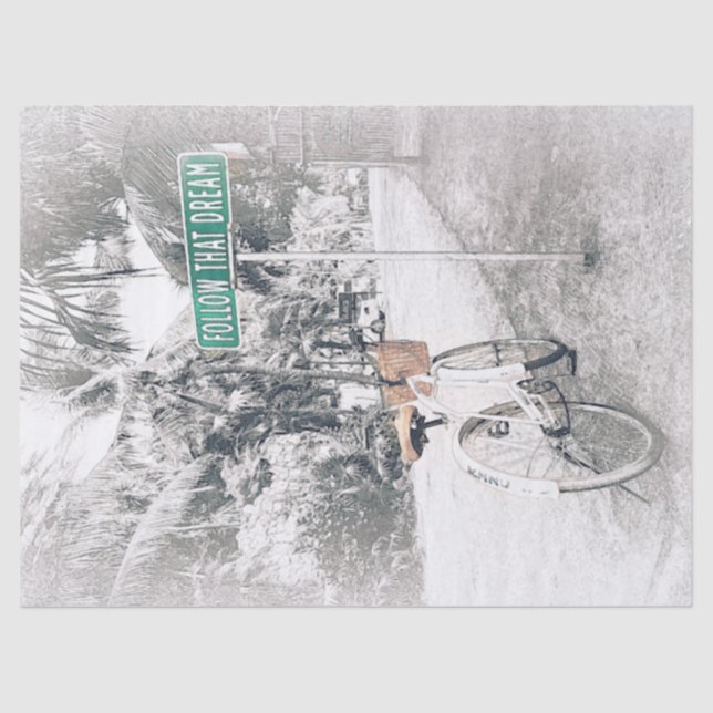 Folgen Sie diesem Dream Tissue Paper Seidenpapier (Vorderseite)