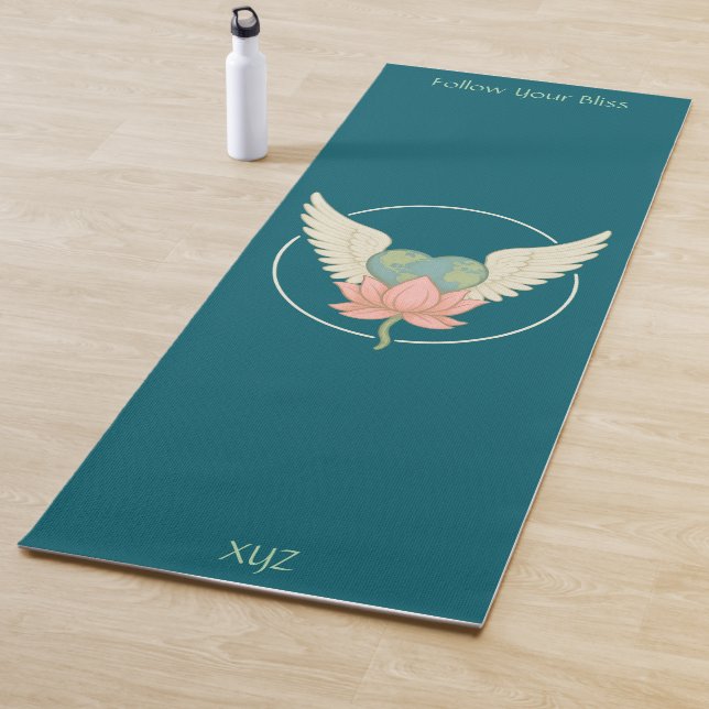 Folgen Sie Ihrem Bliss Yoga Mat Yogamatte (Beispiel)