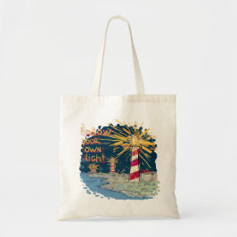 Folgen Sie Ihrem eigenen Licht Tragetasche