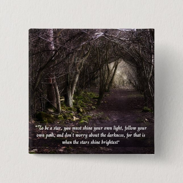 Folgen Sie Ihrem eigenen Weg-Button Button (Vorderseite)