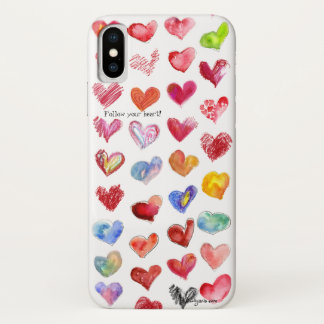 Folgen Sie Ihrem HeftiPhone X Universell Case-Mate iPhone Hülle