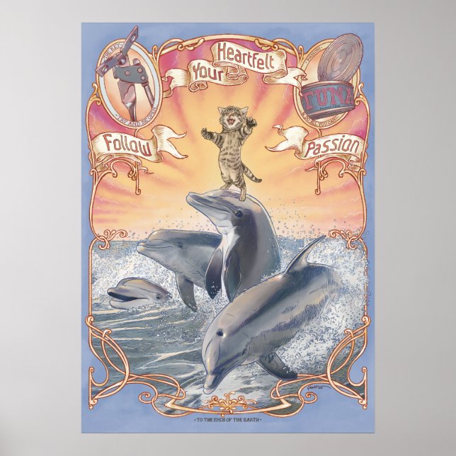 Folgen Sie Ihrem Mitgefühl Poisson Poster (Vorne)