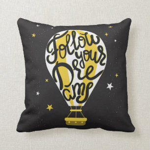 Folgen Sie Ihrem Traum-Ballon Kissen