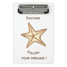 Folgen Sie Ihren Träumen Aquarell Seatime Starfish