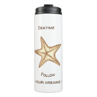 Folgen Sie Ihren Träumen Aquarell Seatime Starfish