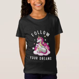 Folgen Sie Ihren Träumen Mein Einhorn Geburtstag T T-Shirt