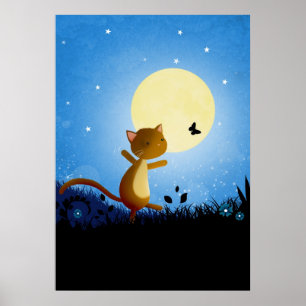 Folgen Sie Ihren Träumen - Plakatdruck Poster