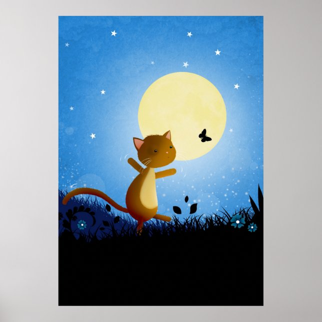 Folgen Sie Ihren Träumen - Plakatdruck Poster (Vorne)