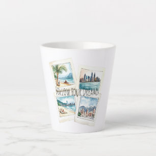 Folgen Sie Ihren Traumreisen Weltweit Milchtasse