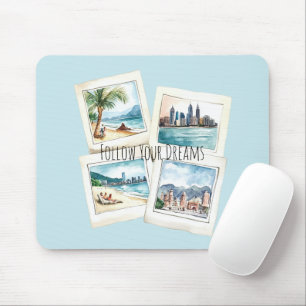 Folgen Sie Ihren Traumreisen Weltweit Mousepad