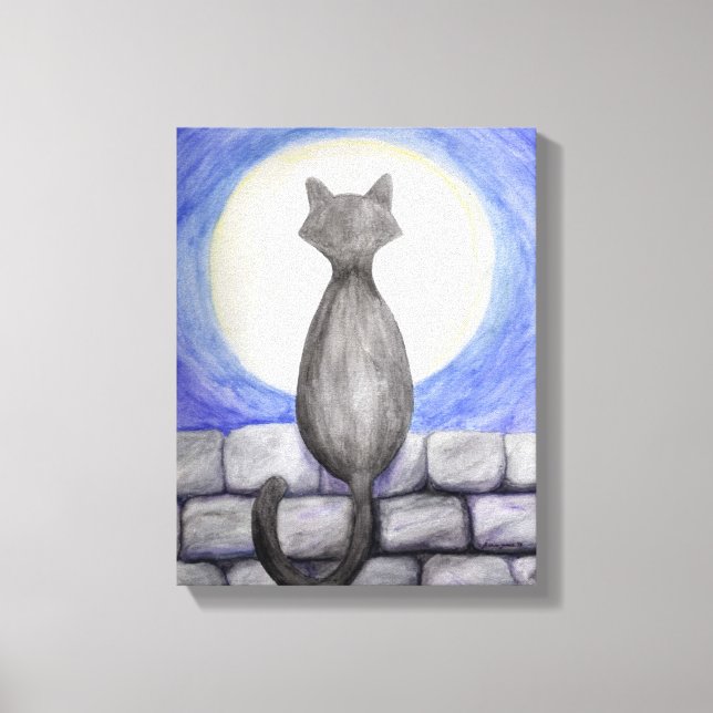 Folgen Sie Ihrer Intuition gepackten Leinwand (Vorderseite)